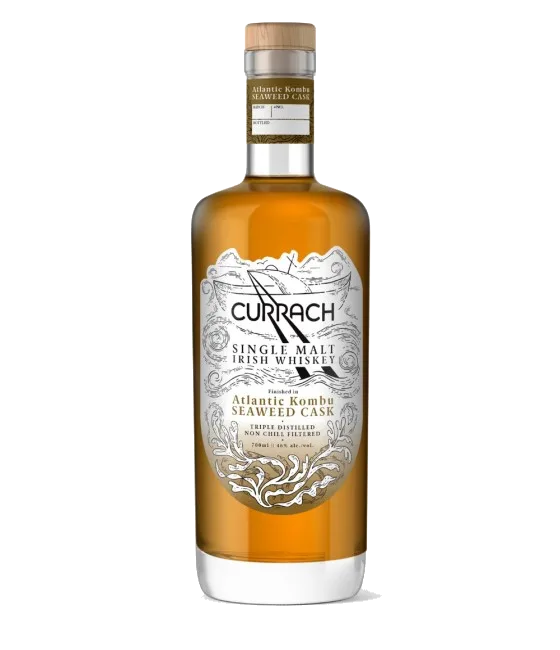 Currach Single Cask Whiskey Kombu Seaweed Cask, fles bij slijterij t Bockje in Bathmen