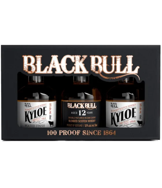 Black Bull 3-pack, fles bij slijterij t Bockje in Bathmen