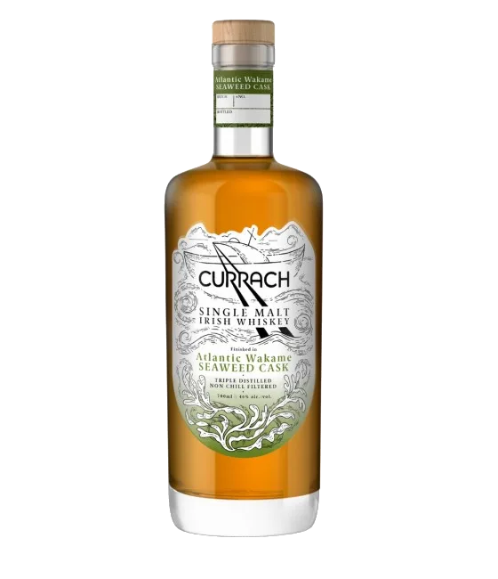 Currach Single Cask Whiskey Wakame Seaweed Cask, fles bij slijterij t Bockje in Bathmen
