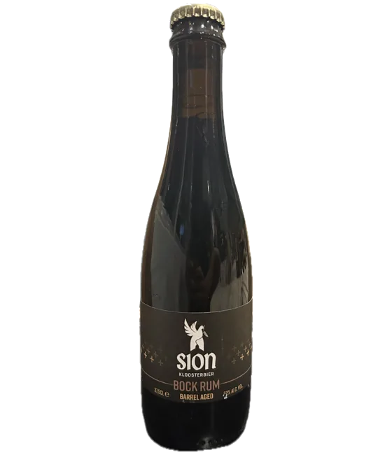 Sion Barrel aged Bock Rum, fles bij slijterij t Bockje in Bathmen