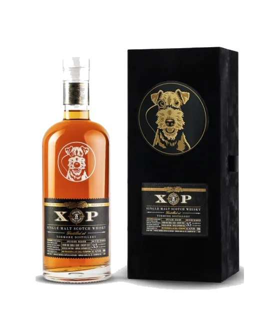 Douglas Laing’s Tormore XOP 1988 35 Years Old, fles bij slijterij t Bockje in Bathmen