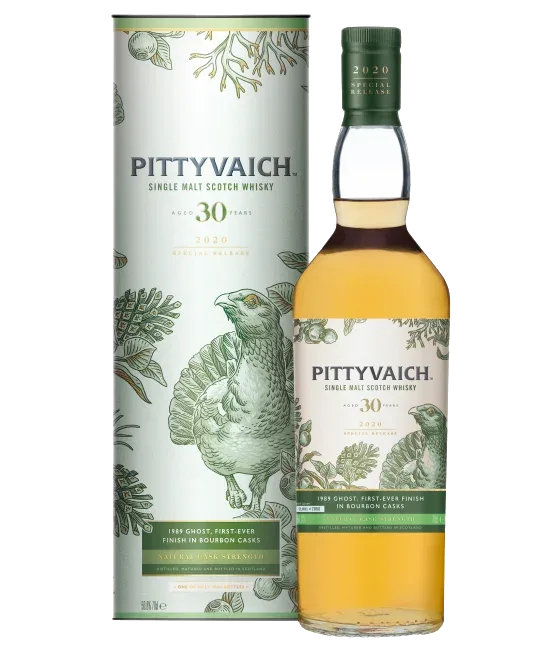 Pittyvaich 30 Years Old Vintage 1989 Special Release 2020, fles bij slijterij t Bockje in Bathmen