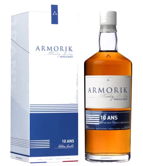 Armorik 10yr, fles bij slijterij t Bockje in Bathmen