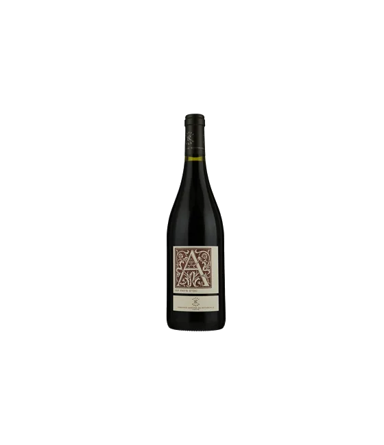 Aussieres rouge Pays d’Oc DBR Lafite, fles bij slijterij t Bockje in Bathmen