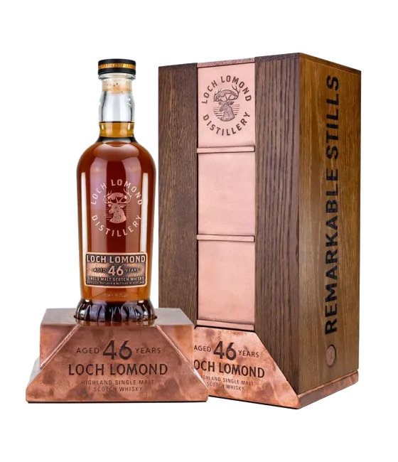 Loch Lomond 46 Years Old, fles bij slijterij t Bockje in Bathmen