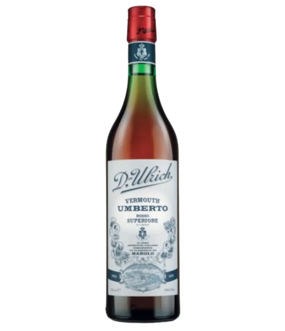 Marolo Ulrich Vermouth Umberto Rosso Superiore, fles bij slijterij t Bockje in Bathmen