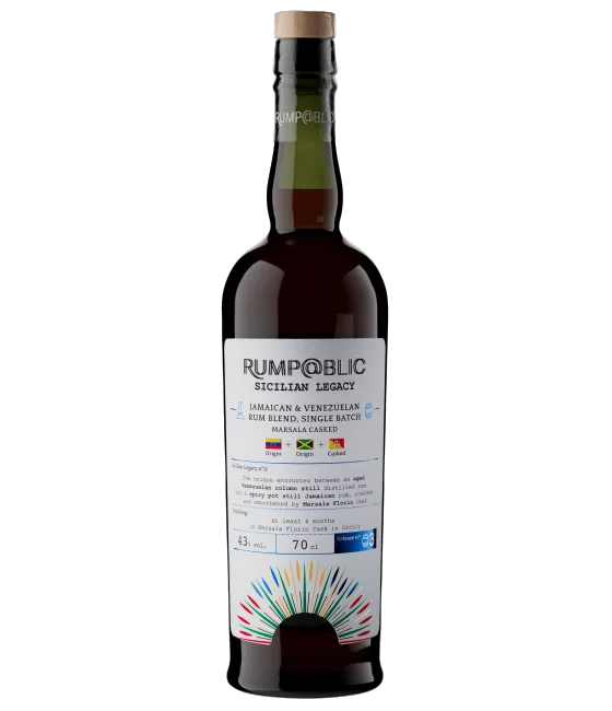 Rump@blic Single Batch Jamaican Pot Still Release No.3, fles bij slijterij t Bockje in Bathmen