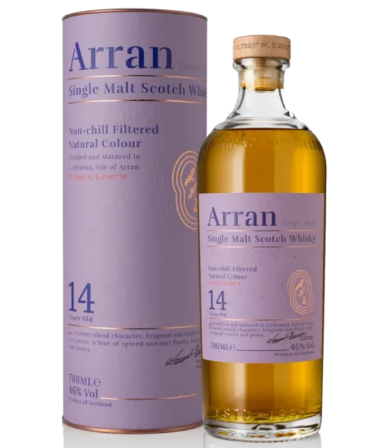 Arran 14Y Limited Edition, fles bij slijterij t Bockje in Bathmen