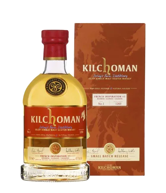 Kilchoman French Inspiration #1, fles bij slijterij t Bockje in Bathmen