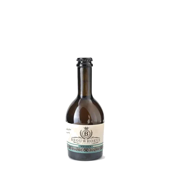 Brouwhoeve Weizen, fles bij slijterij t Bockje in Bathmen