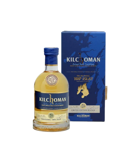 Kilchoman 100% ISLAY The Inaugural, fles bij slijterij t Bockje in Bathmen