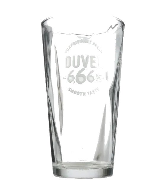 Duvel 666 glas 33cl, fles bij slijterij t Bockje in Bathmen