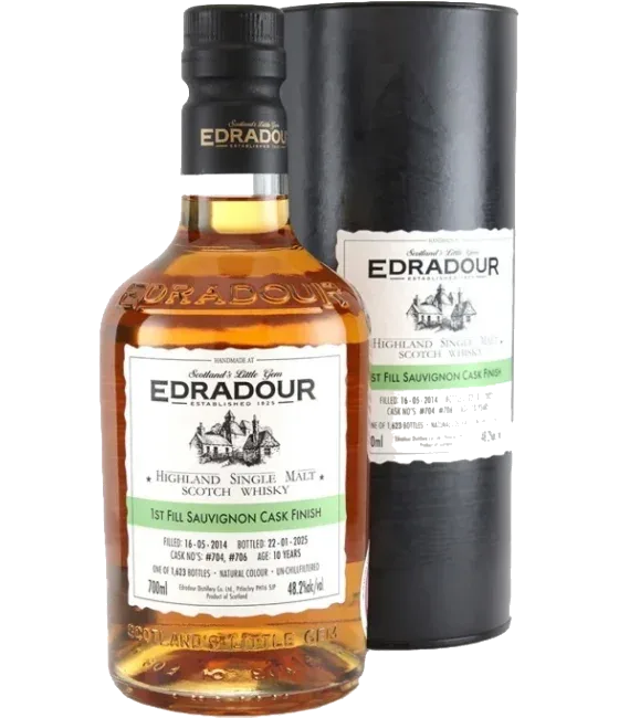 Edradour 2014 1st Fill Sauvignon Cask Finish, fles bij slijterij t Bockje in Bathmen