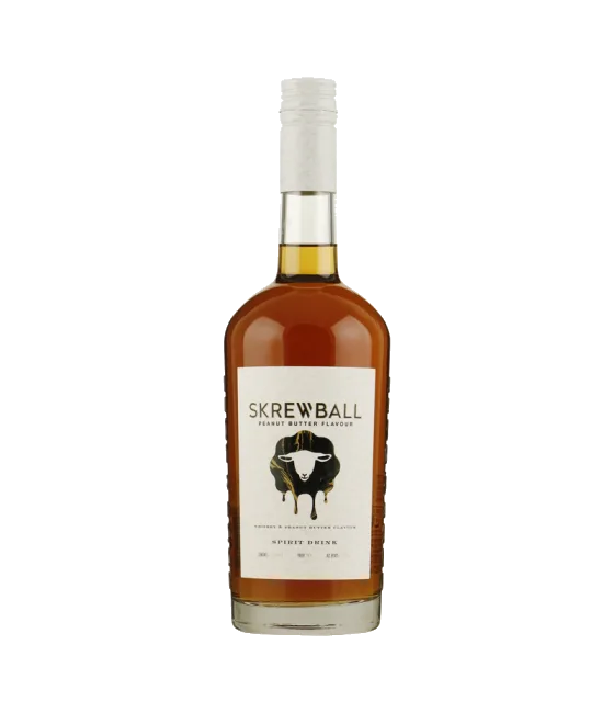 Skrewball Peanut Butter Whiskey, fles bij slijterij t Bockje in Bathmen