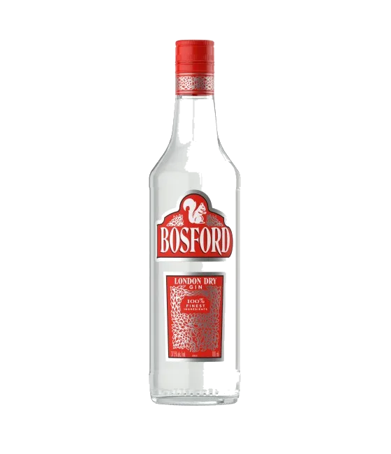 Bosford London Dry Gin, fles bij slijterij t Bockje in Bathmen