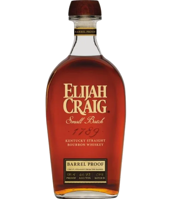 Elijah Craig Barrel Proof, fles bij slijterij t Bockje in Bathmen