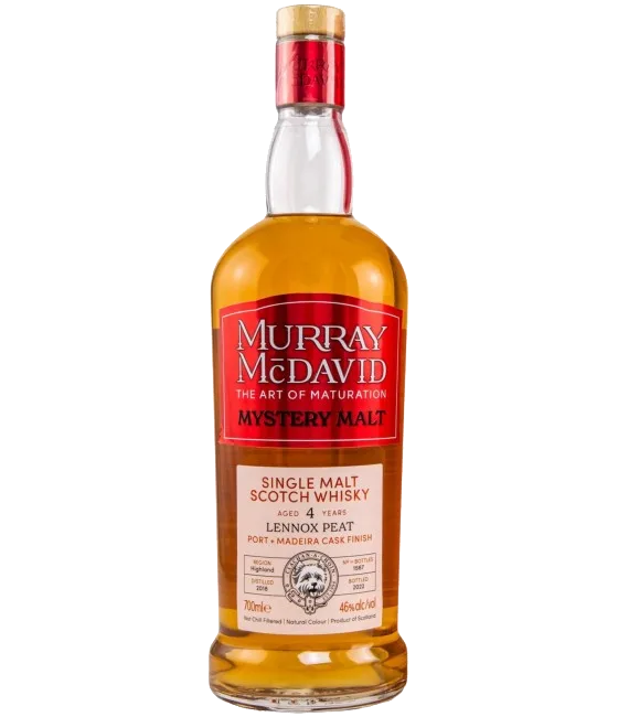 Murray McDavid Lennox Peat 2018, fles bij slijterij t Bockje in Bathmen
