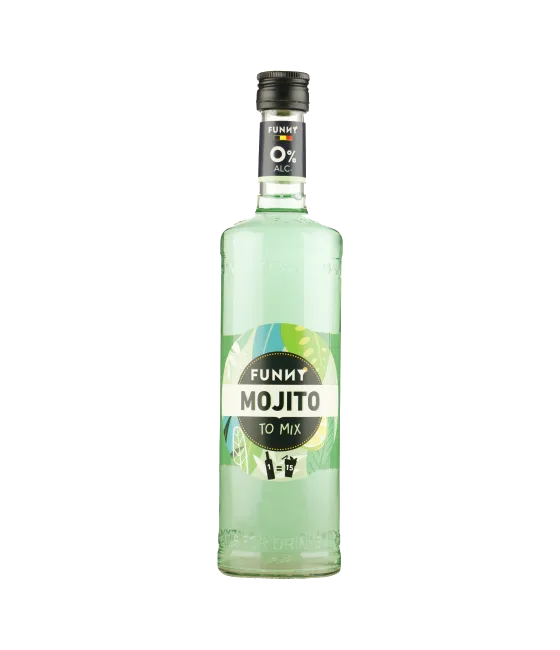 Funny Mojito to Mix, fles bij slijterij t Bockje in Bathmen