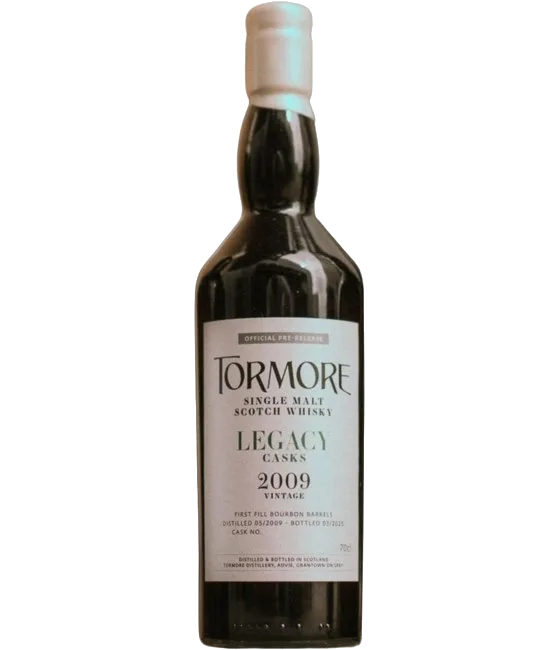 Tormore Legacy Casks 2009 Vintage #44036, fles bij slijterij t Bockje in Bathmen