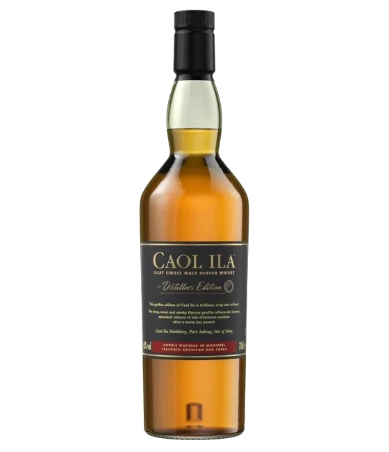 Caol Ila The Distillers Edition 2022, fles bij slijterij t Bockje in Bathmen