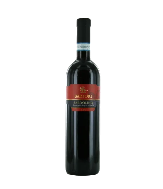 Sartori Bardolino, fles bij slijterij t Bockje in Bathmen