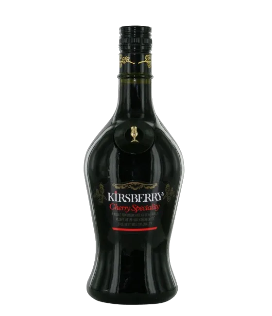 Kirsberry Cherry, fles bij slijterij t Bockje in Bathmen
