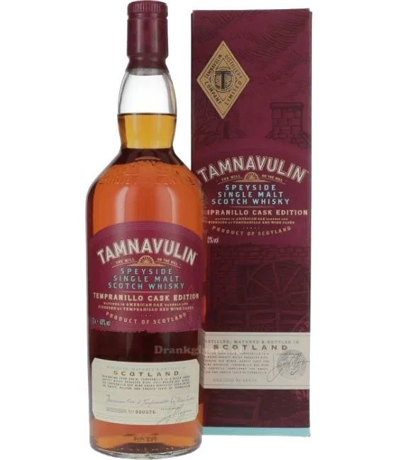 Tamnavulin Tempranillo Cask Edition, fles bij slijterij t Bockje in Bathmen