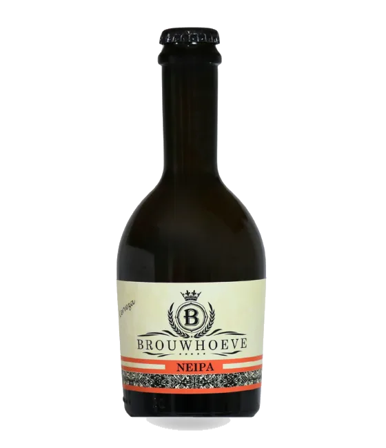 Brouwhoeve NEIPA, fles bij slijterij t Bockje in Bathmen