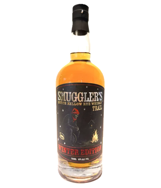 Zuidam Smuggler’s Trail Winter Edition Dutch Mellow Rye, fles bij slijterij t Bockje in Bathmen