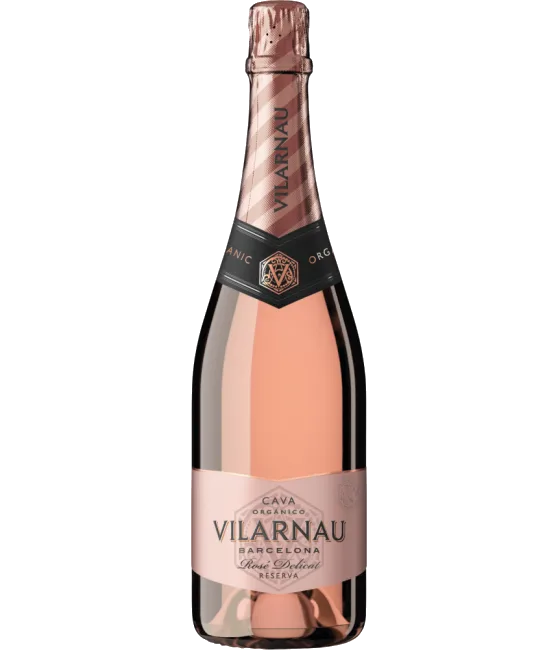 Vilarnau Cava Brut Rosé, fles bij slijterij t Bockje in Bathmen