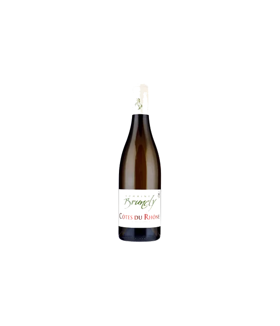 Domaine Brunely Côtes du Rhône Blanc, fles bij slijterij t Bockje in Bathmen