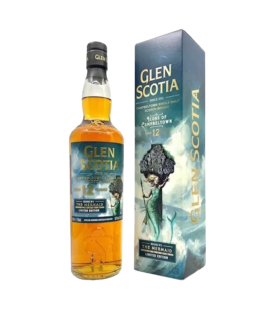 Glen Scotia 12 Years Old Icons of Campbeltown, fles bij slijterij t Bockje in Bathmen