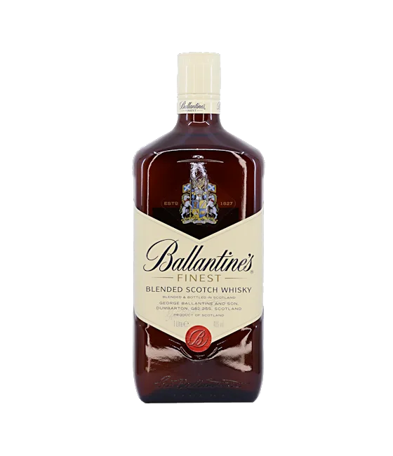 Ballantine’s Scotch Whisky, fles bij slijterij t Bockje in Bathmen