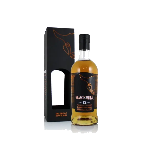 Blackbull 12 Years Old Blended Scotch, fles bij slijterij t Bockje in Bathmen