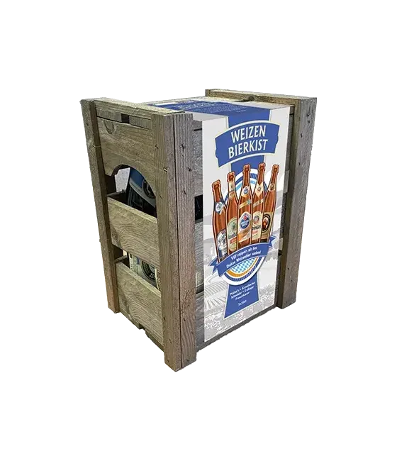 Weizen Bierkist, fles bij slijterij t Bockje in Bathmen