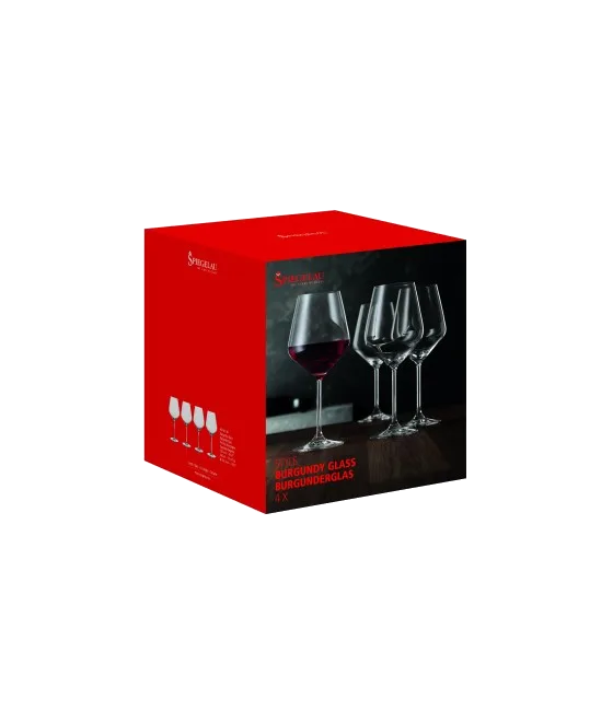 Spiegelau Bourgondisch glas (set van 4), fles bij slijterij t Bockje in Bathmen
