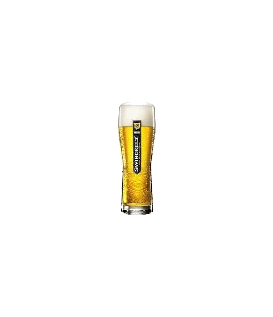 SWINCKELS bierglas (artikel 843432), fles bij slijterij t Bockje in Bathmen