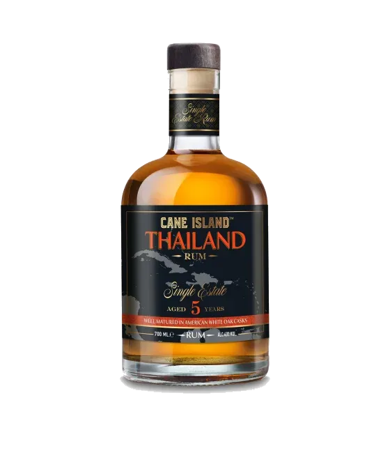 Cane Island Thailand 5 Years Old Single Estate Rum, fles bij slijterij t Bockje in Bathmen