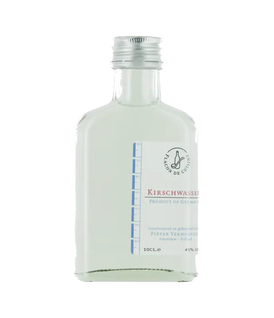 Cuisine Keukenflesje Kirschwasser, fles bij slijterij t Bockje in Bathmen