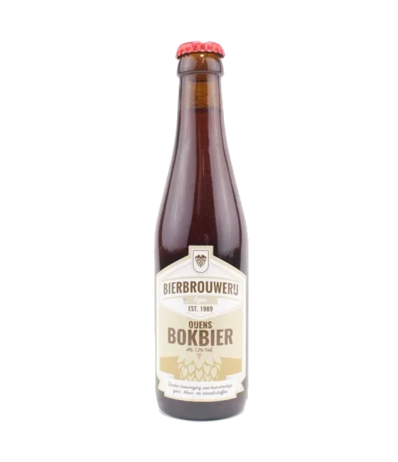 Oijens Bok Bier, fles bij slijterij t Bockje in Bathmen