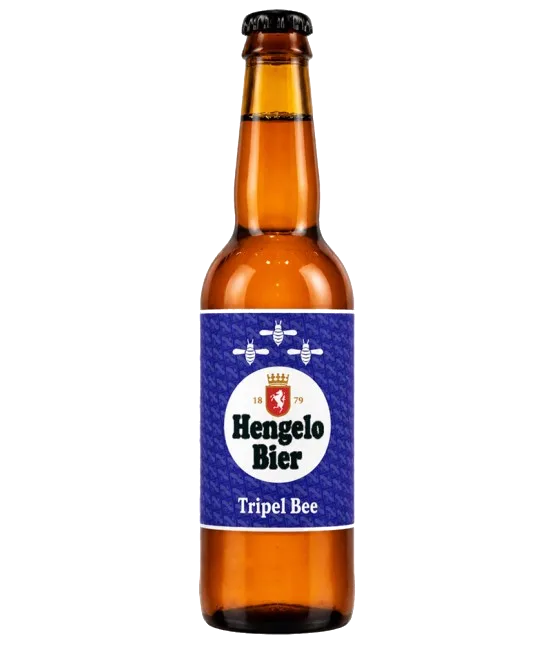 Hengelo Bier Tripel Bee, fles bij slijterij t Bockje in Bathmen