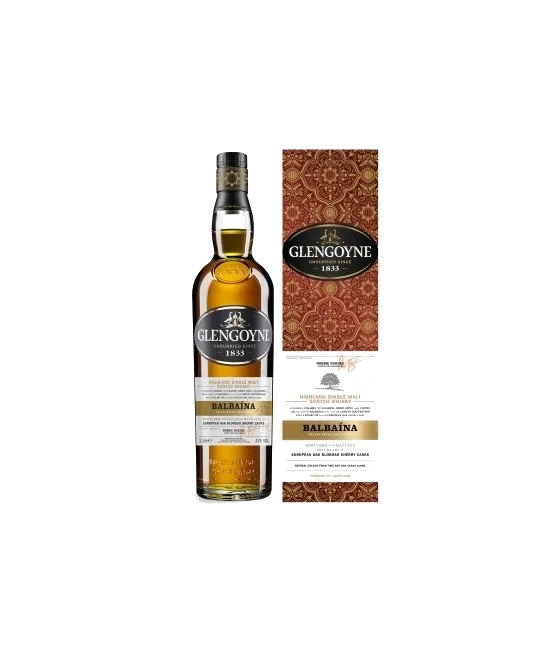 Glengoyne Balbaína 1L 43%, fles bij slijterij t Bockje in Bathmen