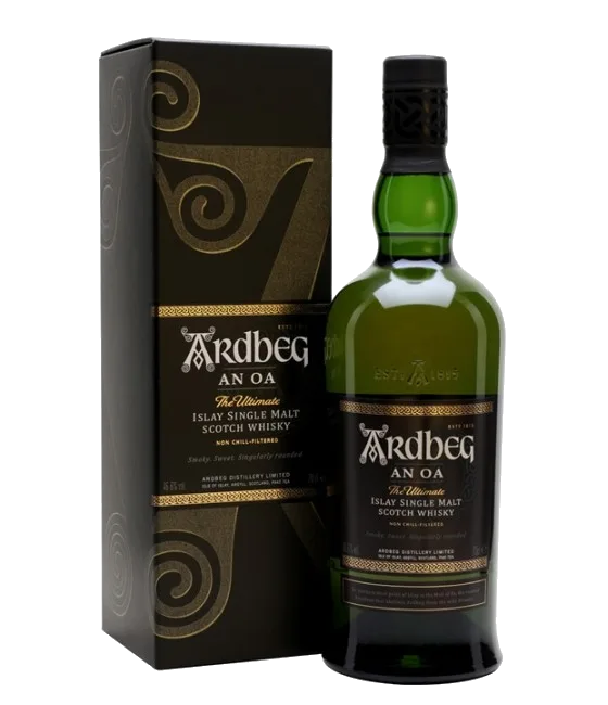 Ardbeg AN OA, fles bij slijterij t Bockje in Bathmen