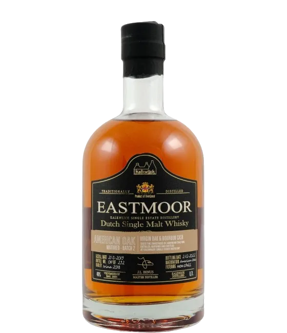 Eastmoor American Oak 2019 – Batch 2, fles bij slijterij t Bockje in Bathmen