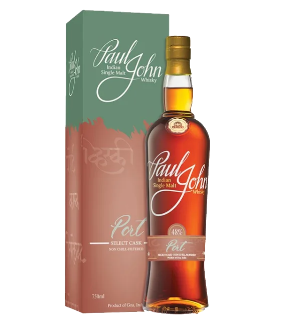 Paul John Select Cask Port, fles bij slijterij t Bockje in Bathmen