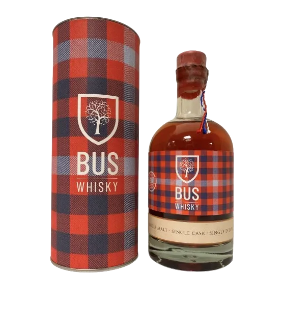 BUS Single Malt Whisky Port Cask, fles bij slijterij t Bockje in Bathmen