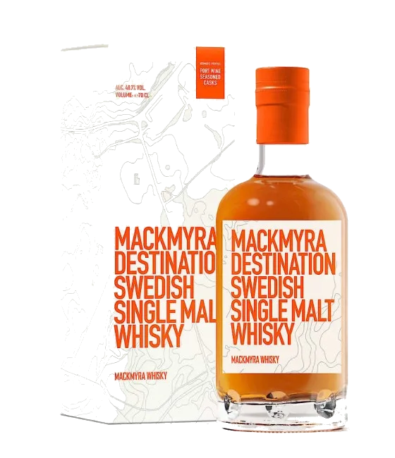 Mackmyra Destination, fles bij slijterij t Bockje in Bathmen
