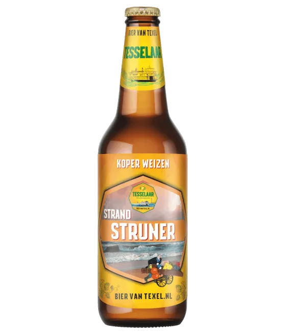 Tesselaar Strandstruner Koper Weizen, fles bij slijterij t Bockje in Bathmen