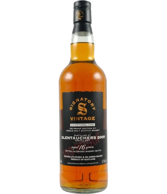 Signatory Vintage Glentauchers 100 Proof Edition #11, fles bij slijterij t Bockje in Bathmen