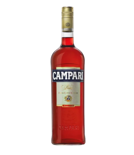 Campari Bitter, fles bij slijterij t Bockje in Bathmen